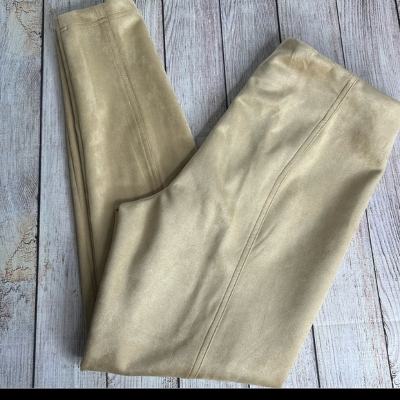 Wonderly Faux Suede Pants Large - Picture 5 of 6